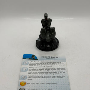 HeroClix Bioshock Infinite - Rocket Turret #006 Loose Figure with Card FRENLY BRICKS - Open 7 Days