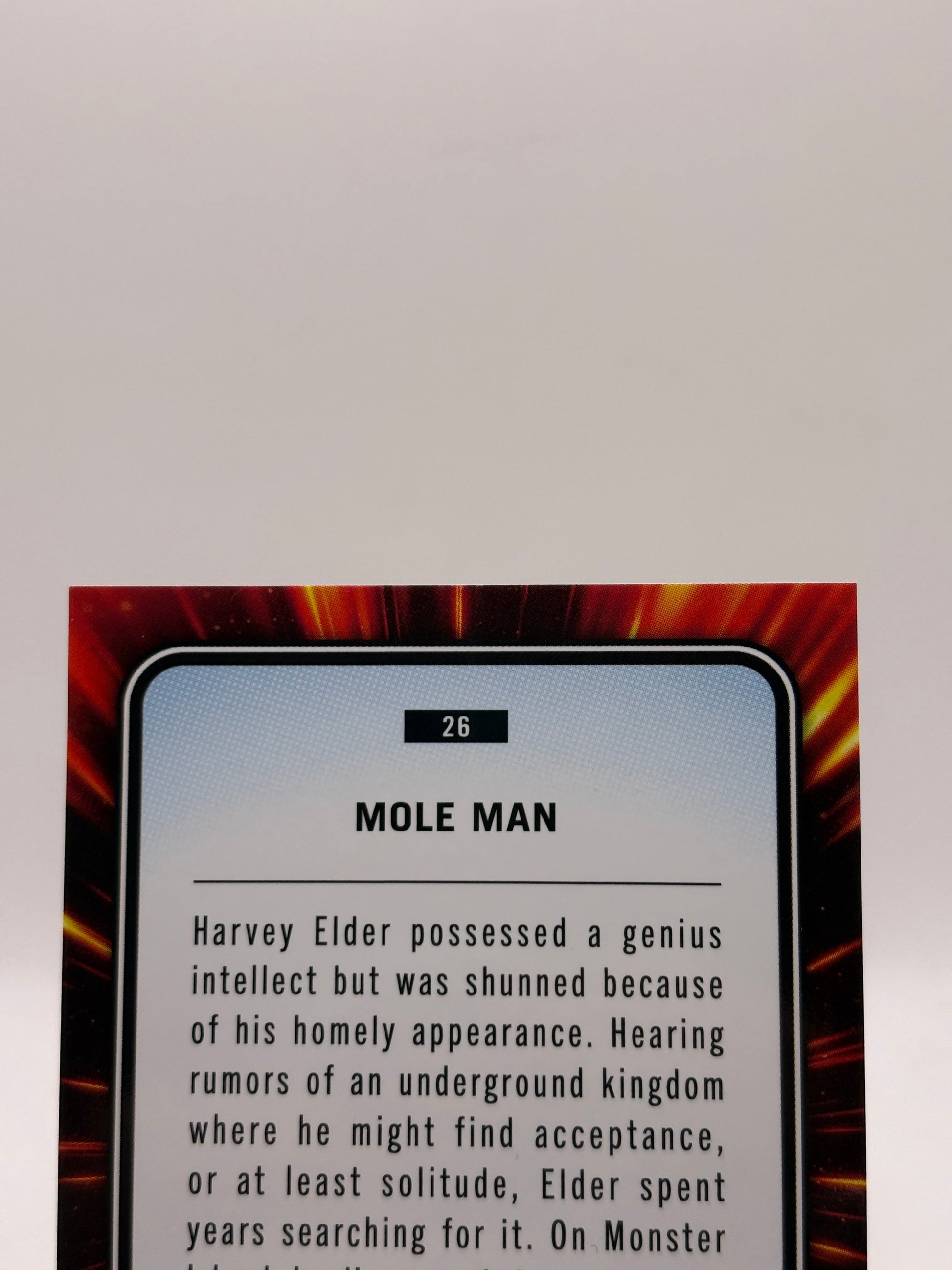 2025 Topps Chrome Marvel /39 Torch Refractor Mole Man FRENLY BRICKS - Open 7 Days