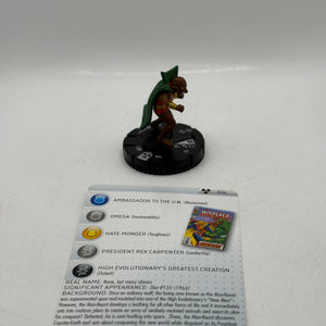 HeroClix Marvel - Man-Beast #034 Loose Figure with Card FRENLY BRICKS - Open 7 Days