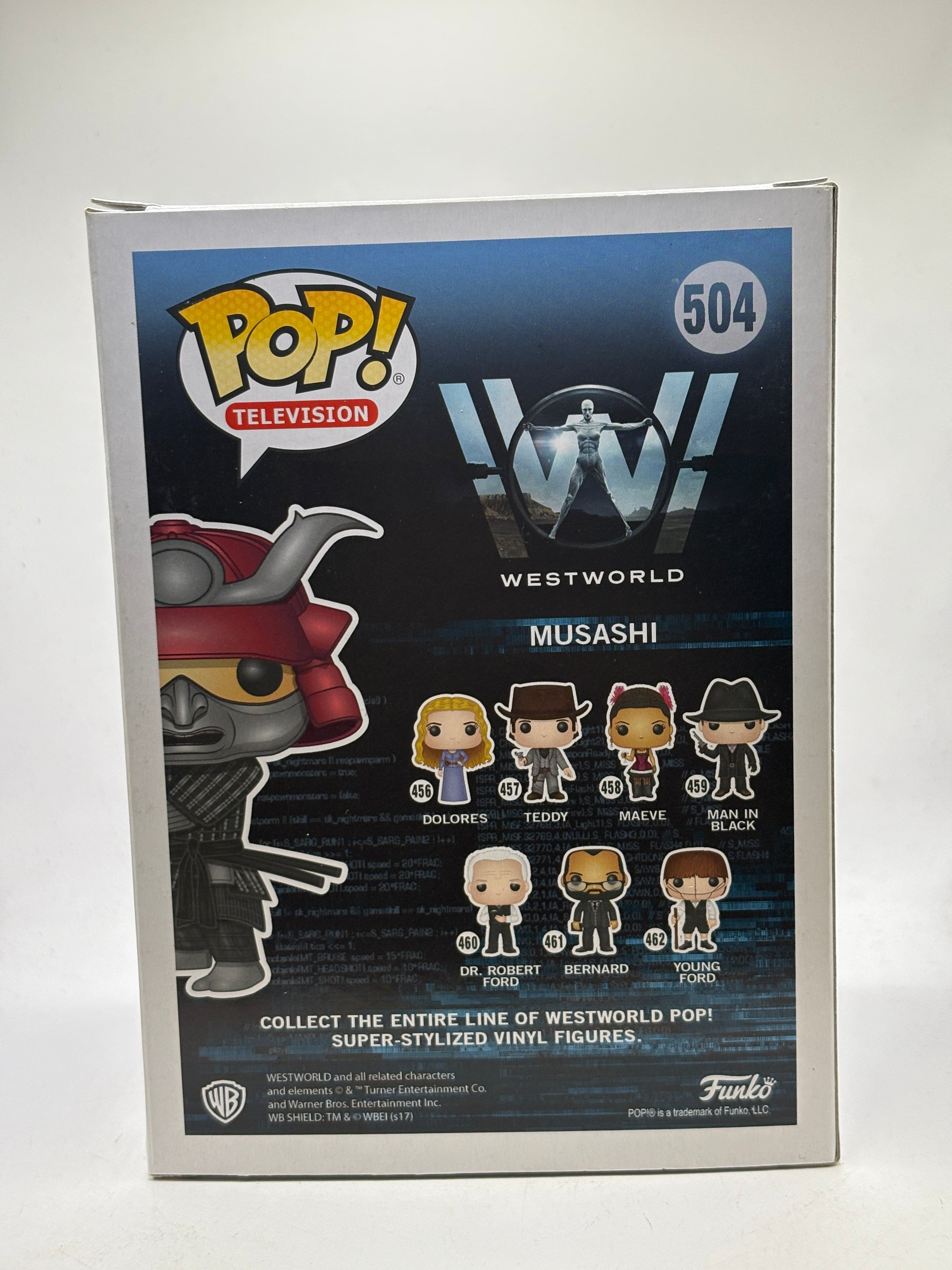 Funko POP! Television WestWorld #504 Musashi 2017 Summer Convention Exclusive image 3