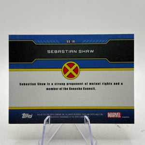 Topps 2025 Finest X-Men '97 Sentinels Scan Sebastian Shaw Silver Refractor #SS-18 FRENLY BRICKS - Open 7 Days