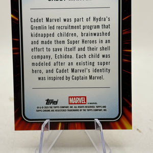 2025 Topps Chrome Marvel Cadet Gold Wave Refractor #/50 FRENLY BRICKS - Open 7 Days