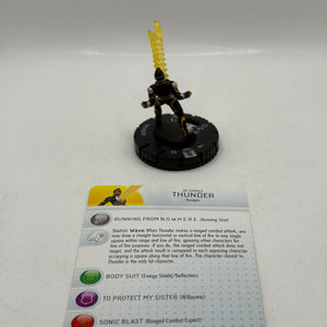 HeroClix DC Comics - Thunder #041 Loose Figure with Card FRENLY BRICKS - Open 7 Days