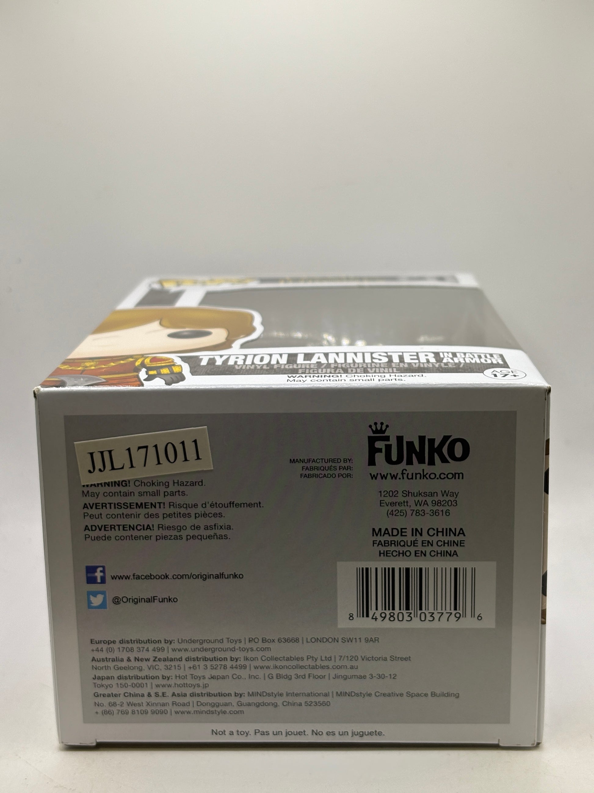Funko POP! Game of Thrones #21 Tyrion Lannister in Battle Armor Vinyl Figure image 6