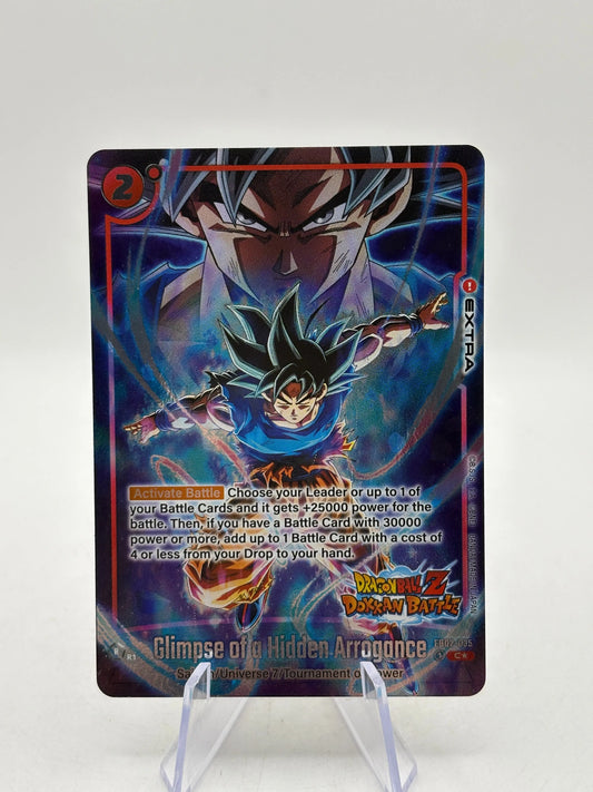 Dragon Ball Super Fusion World - Glimpse of a Hidden Arrogance FB02-035 C Alt Art FRENLY BRICKS - Open 7 Days