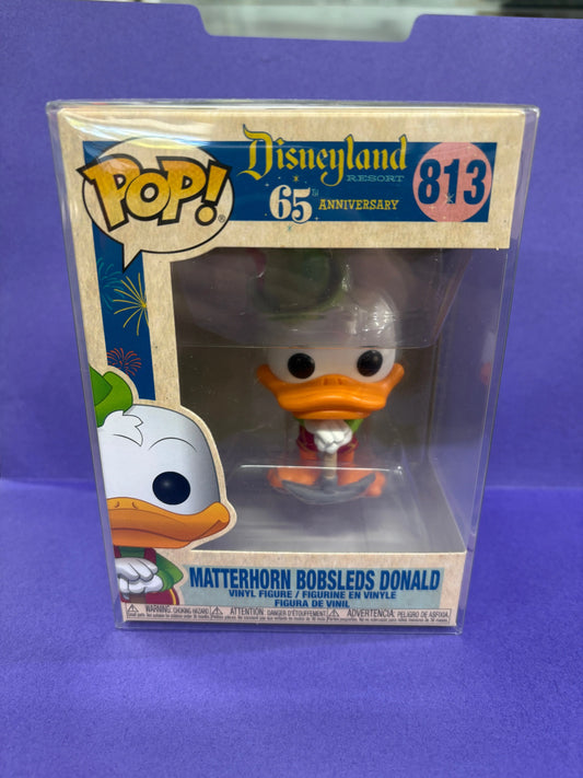 Funko Pop! Vinyl: Disney - Matterhorn Bobsleds Donald #813 FRENLY BRICKS - Open 7 Days