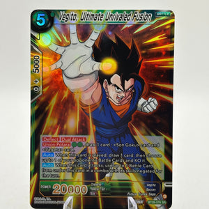 Dragon Ball Super Masters - Vegito, Ultimate Unrivaled Fusion BT26-076 SR NM FRENLY BRICKS - Open 7 Days