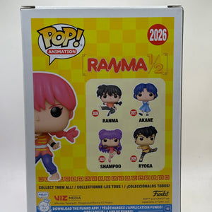Funko POP! Animation Ranma 1/2 #2026 Ranma Limited Chase FRENLY BRICKS - Open 7 Days