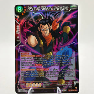 Dragon Ball Super Masters - Super 17, Ultimate Masterpiece BT26-022 SR Gold FRENLY BRICKS - Open 7 Days