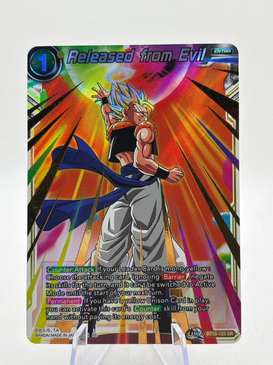 Dragon Ball Super Masters - Released from Evil BT10-123 SR FRENLY BRICKS - Open 7 Days