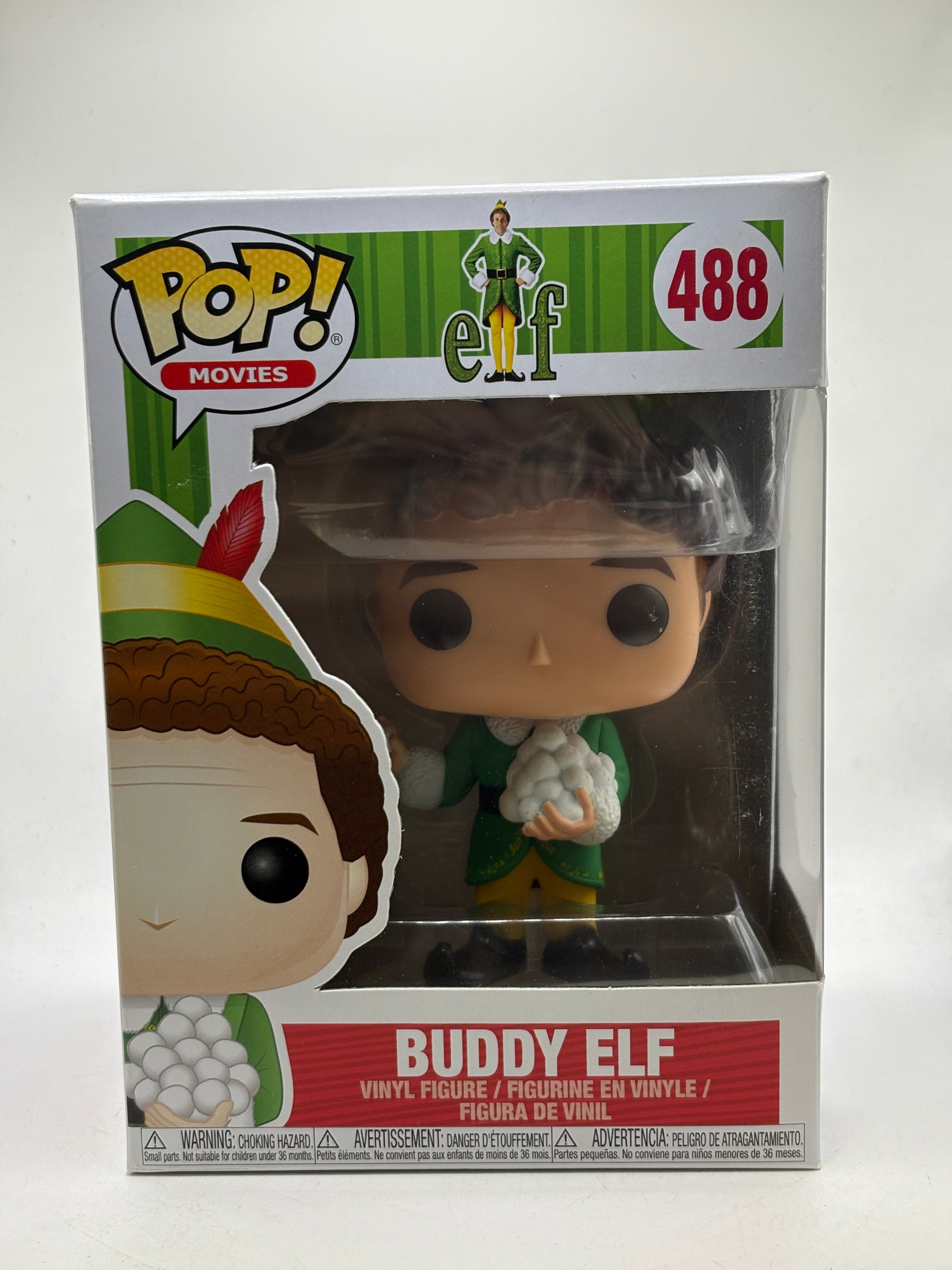 Funko POP! Movies Elf #488 Buddy Elf Vinyl Figure image 1