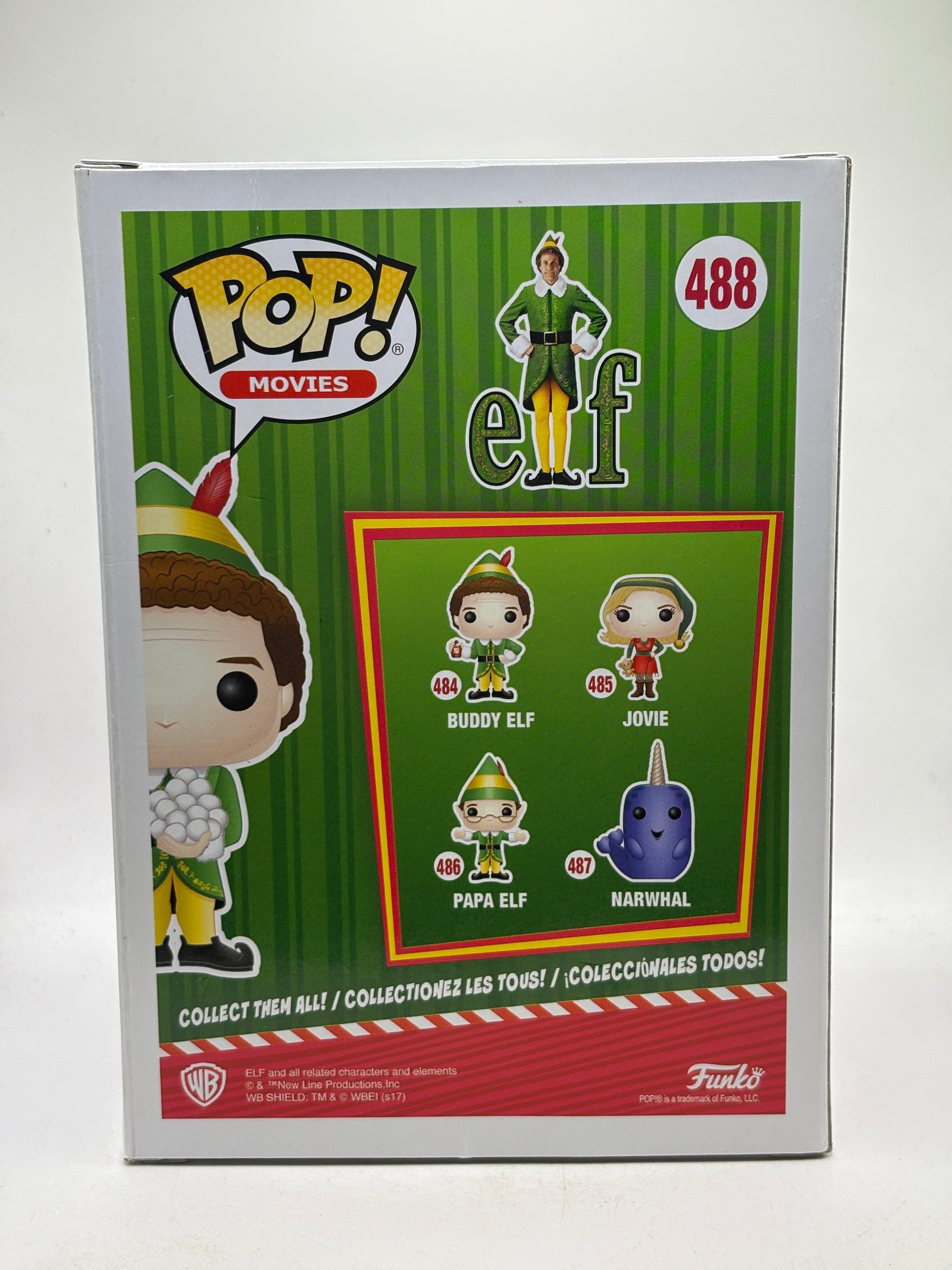Funko POP! Movies Elf #488 Buddy Elf Vinyl Figure image 3