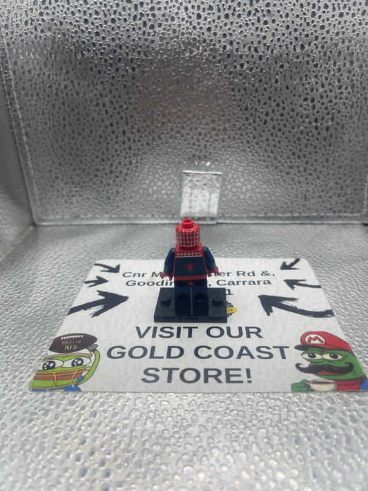 Lego Marvel Super Heroes Minifigure SPD028 Spider-Man 3 Silver Webbing FRENLY BRICKS - Open 7 Days