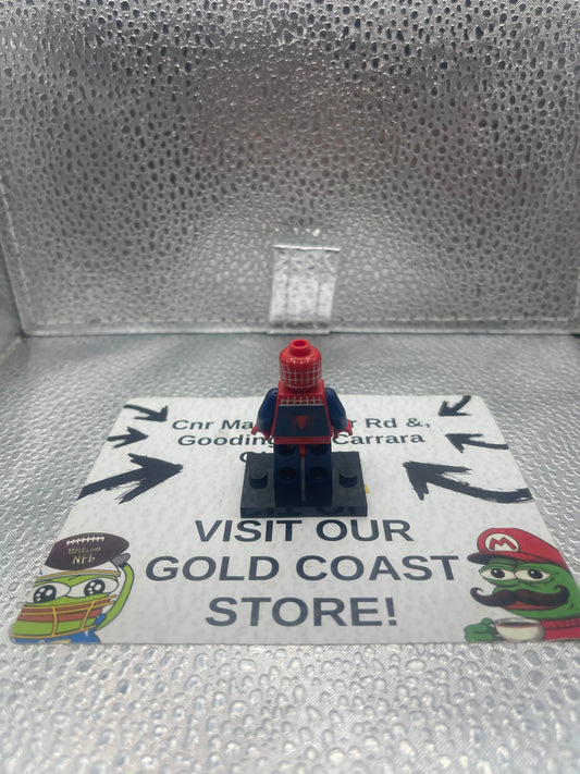 Lego Marvel Super Heroes Minifigure SPD028 Spider-Man 3 Silver Webbing FRENLY BRICKS - Open 7 Days