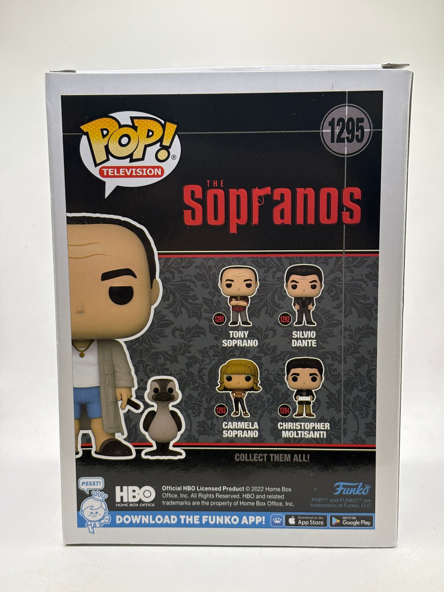 Funko POP! Television The Sopranos #1295 Tony Soprano with Duck Special Edition