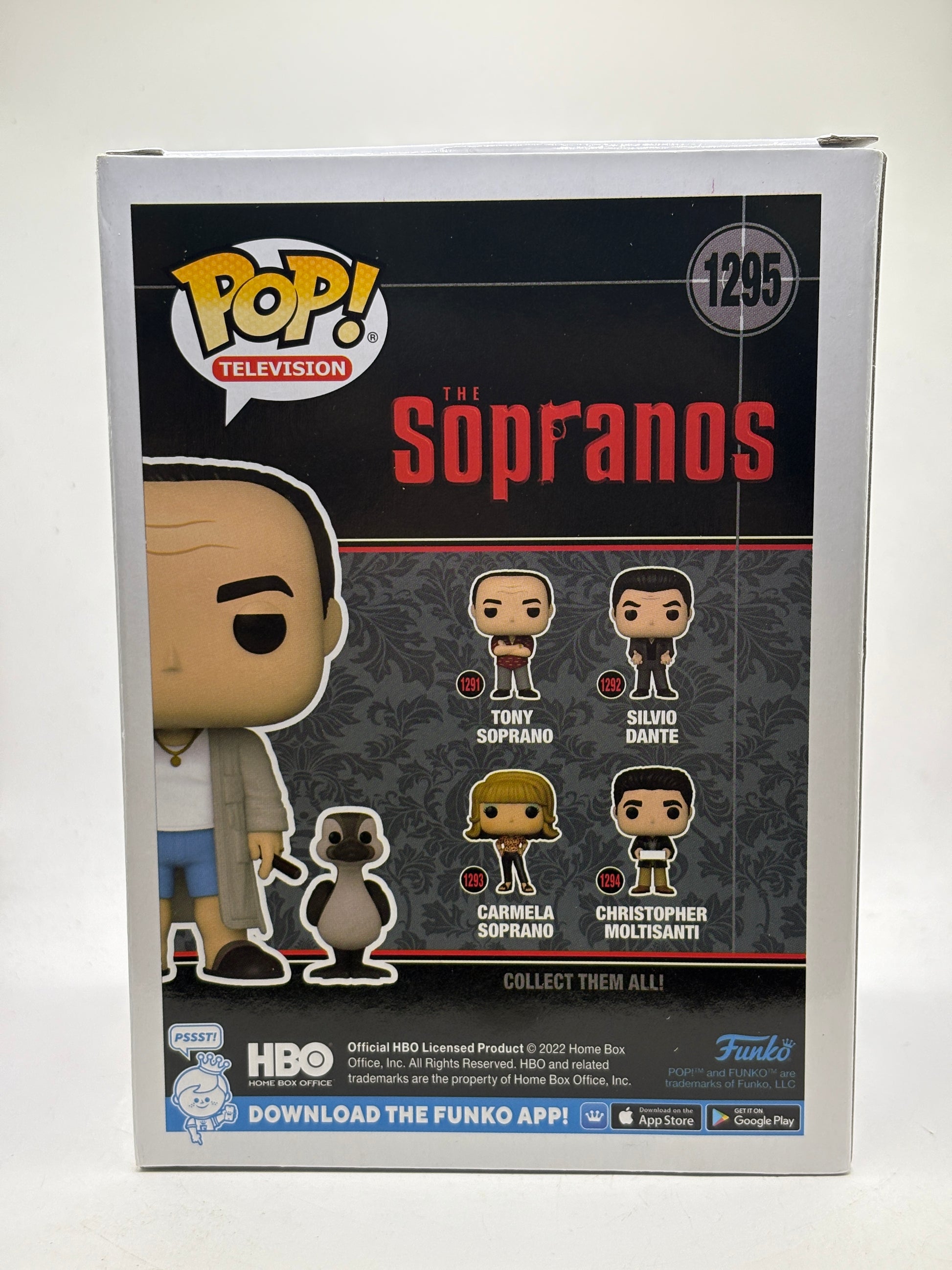 Funko POP! Television The Sopranos #1295 Tony Soprano with Duck Special Edition image 3