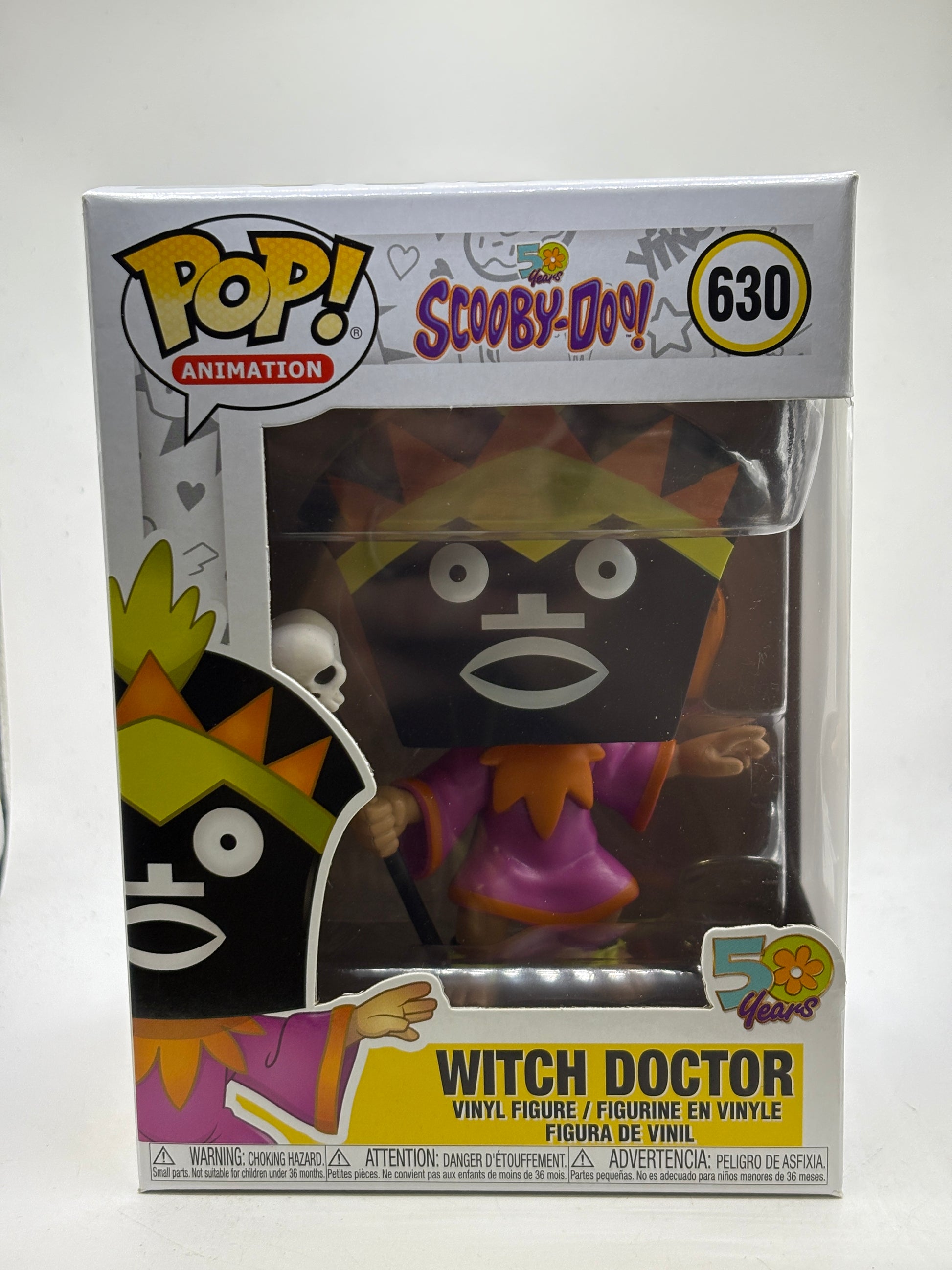 Funko POP! Animation Scooby Doo #630 Witch Doctor Vinyl Figure image 1