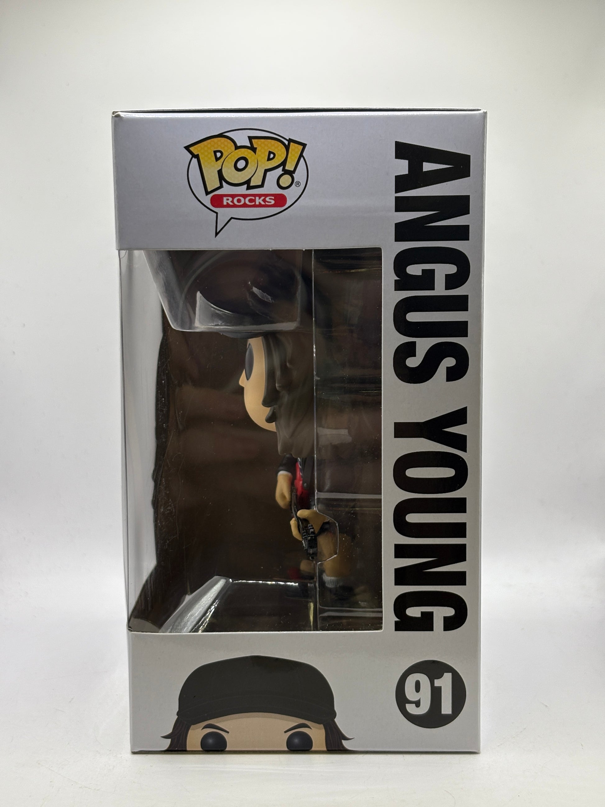 Funko POP! Rocks ACDC #91 Angus Young Black Suit Vinyl Figure image 2