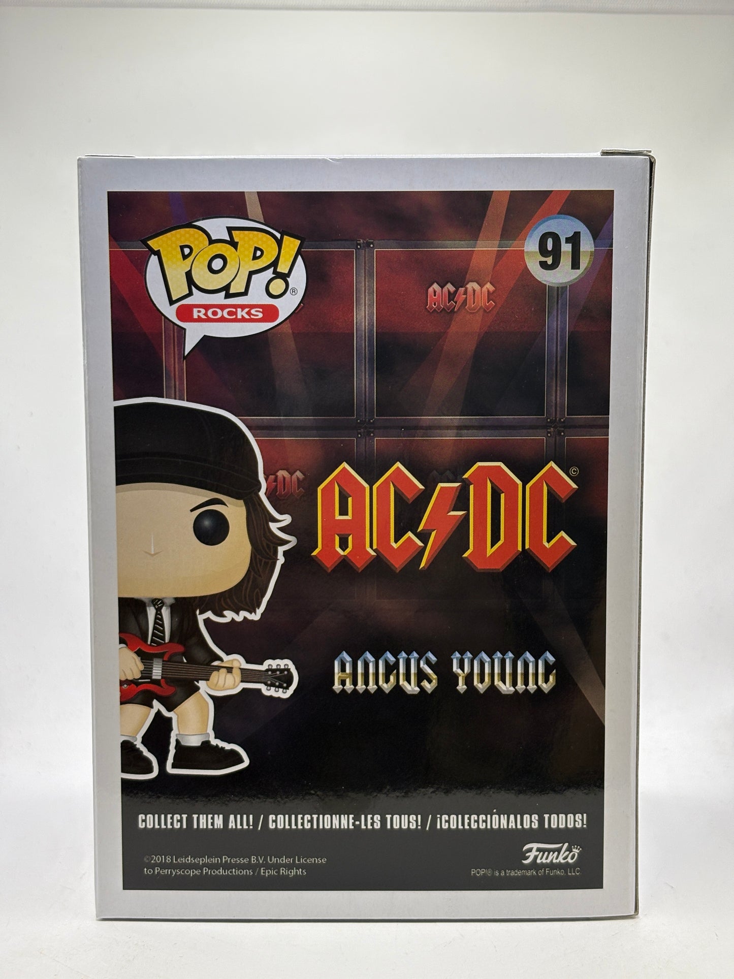Funko POP! Rocks ACDC #91 Angus Young Black Suit Vinyl Figure