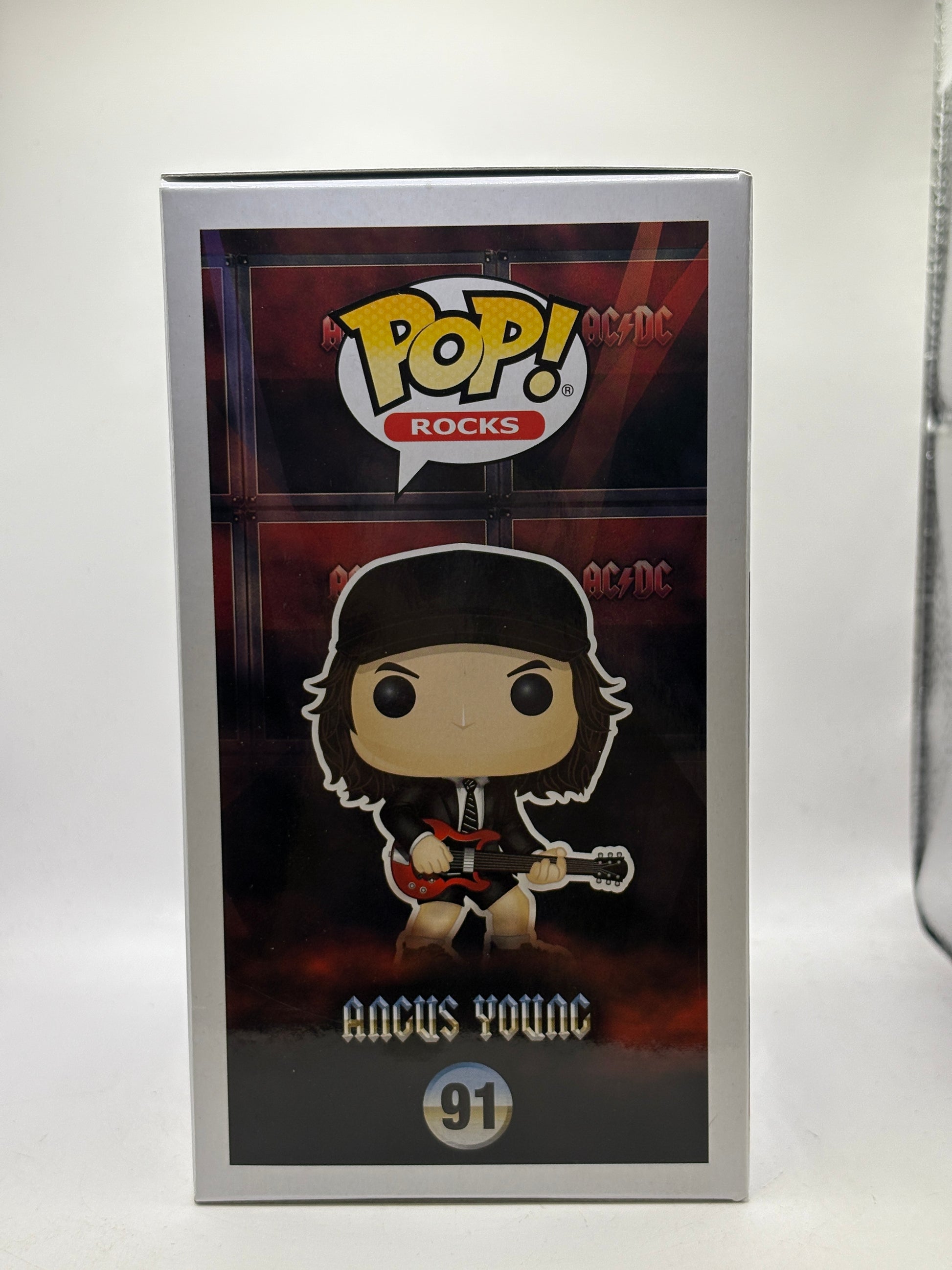 Funko POP! Rocks ACDC #91 Angus Young Black Suit Vinyl Figure image 4