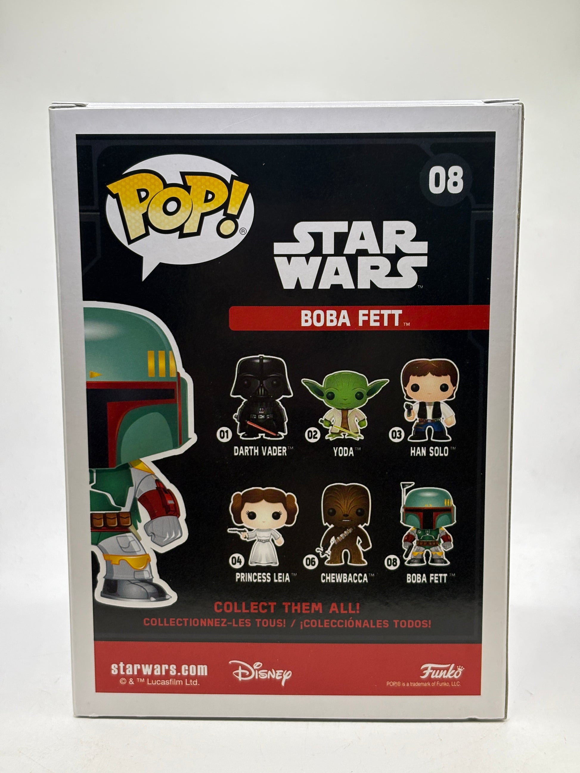 Funko POP! Movies Star Wars #08 Boba Fett Vinyl Bobble-Head image 3