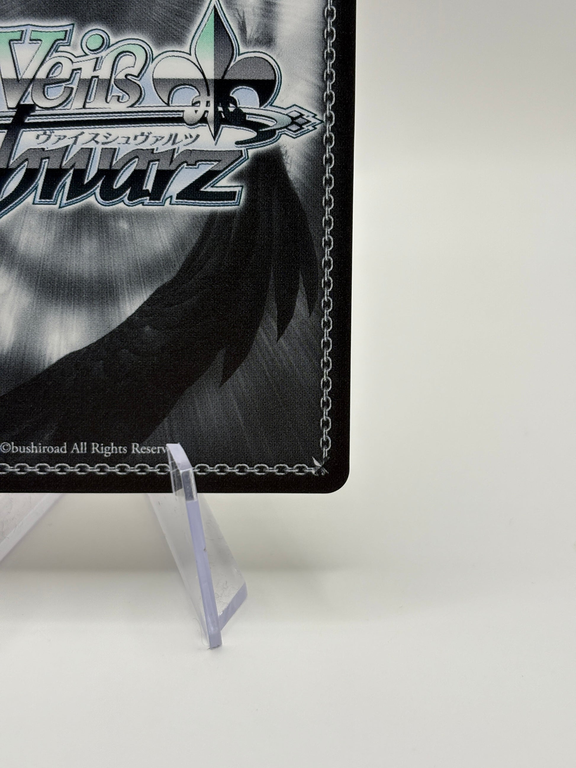 Signed Weiss Schwarz Card Overlord Albedo OVL/SE51-E47EX SEC Foil FRENLY BRICKS - Open 7 Days
