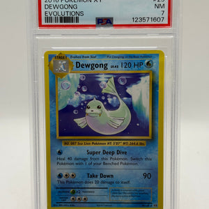 Pokemon TCG XY Evolutions - Dewgong 29/108 Rare Non Holo PSA 7 FRENLY BRICKS - Open 7 Days
