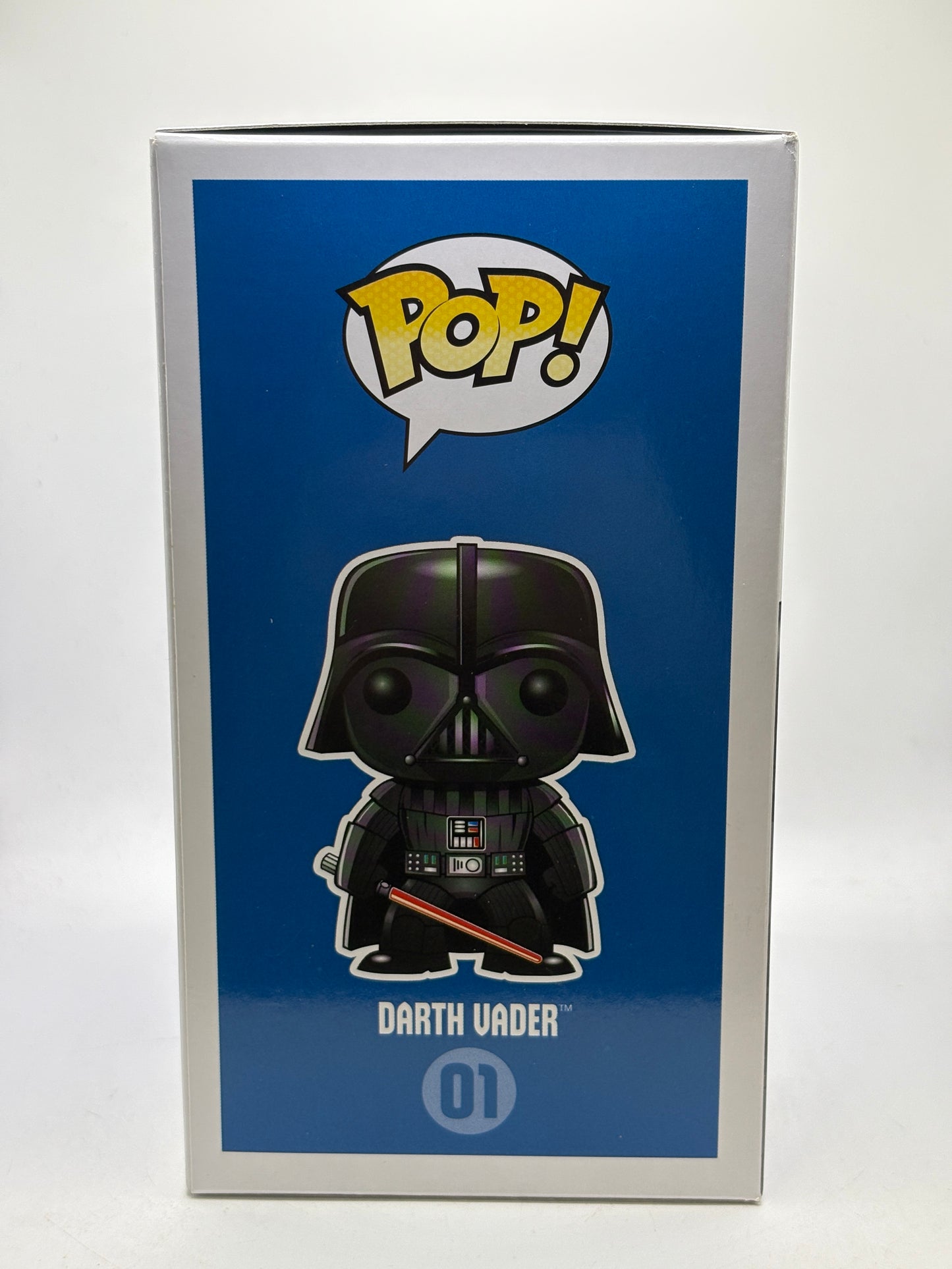 Funko POP! Star Wars #01 Darth Vader Chrome Vinyl Bobble-Head