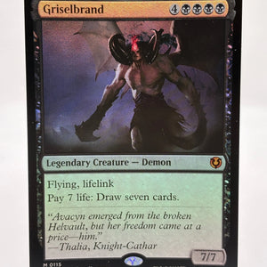 Magic The Gathering - Griselbrand Foil Legendary Creature M #0115 INR LP FRENLY BRICKS - Open 7 Days