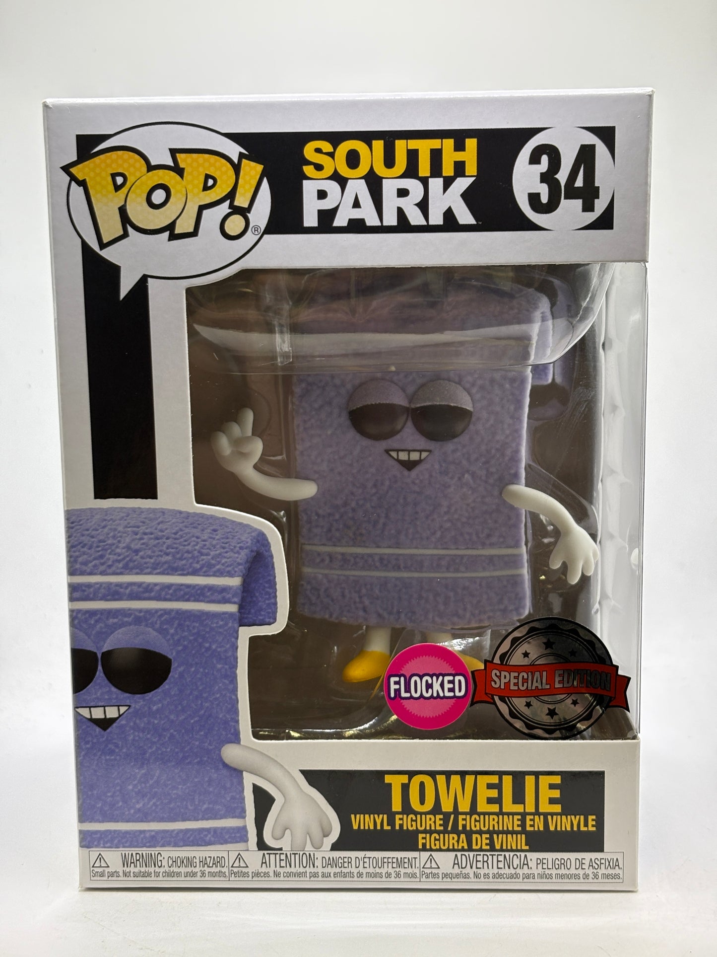 Funko POP! South Park #34 Towelie Flocked Special Edition