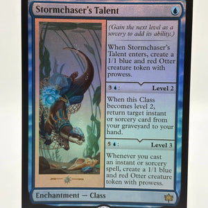 Magic The Gathering - Stormchaser’s Talent Foil Enchantment R #0075 BLB NM FRENLY BRICKS - Open 7 Days