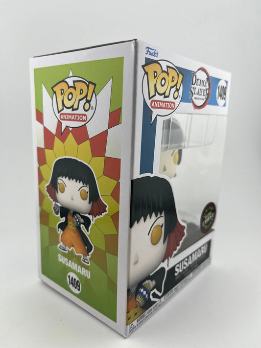 Funko POP Vinyl Animation Demon Slayer Susamaru #1409 Limit Glow Chase Exclusive FRENLY BRICKS - Open 7 Days