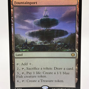 Magic The Gathering - Fountainport Land Foil R #0253 BLB Near Mint FRENLY BRICKS - Open 7 Days