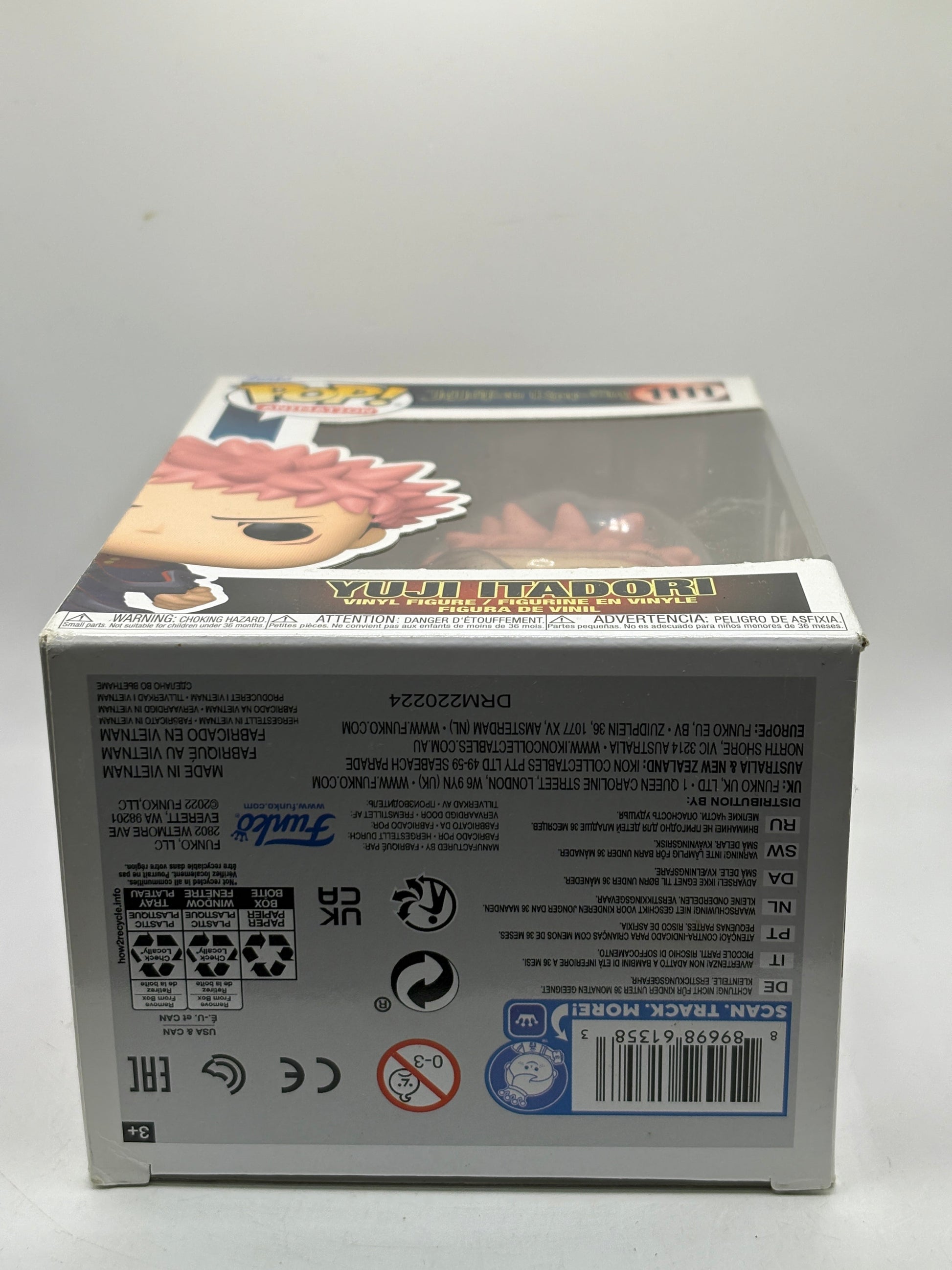 Funko POP! Animation JuJutsu Kaisen #1111 Yuji Itadori Vinyl Figure FRENLY BRICKS - Open 7 Days