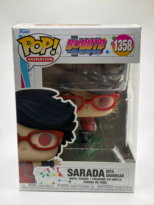 Funko POP! Animation Boruto #1358 Sarada with Sharingan FRENLY BRICKS - Open 7 Days