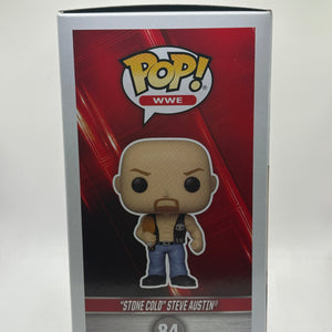 Funko POP! WWE #84 Stone Cold Steve Austin Signed with JSA Certification FRENLY BRICKS - Open 7 Days