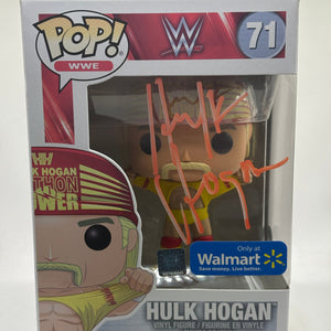 Funko POP! WWE Hulk Hogan Signed Autographed #71 with DPO COA FRENLY BRICKS - Open 7 Days