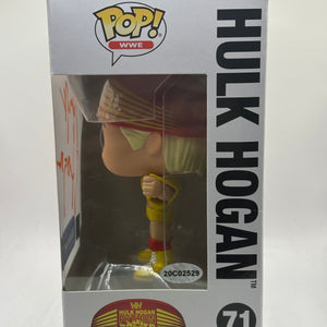 Funko POP! WWE Hulk Hogan Signed Autographed #71 with DPO COA FRENLY BRICKS - Open 7 Days
