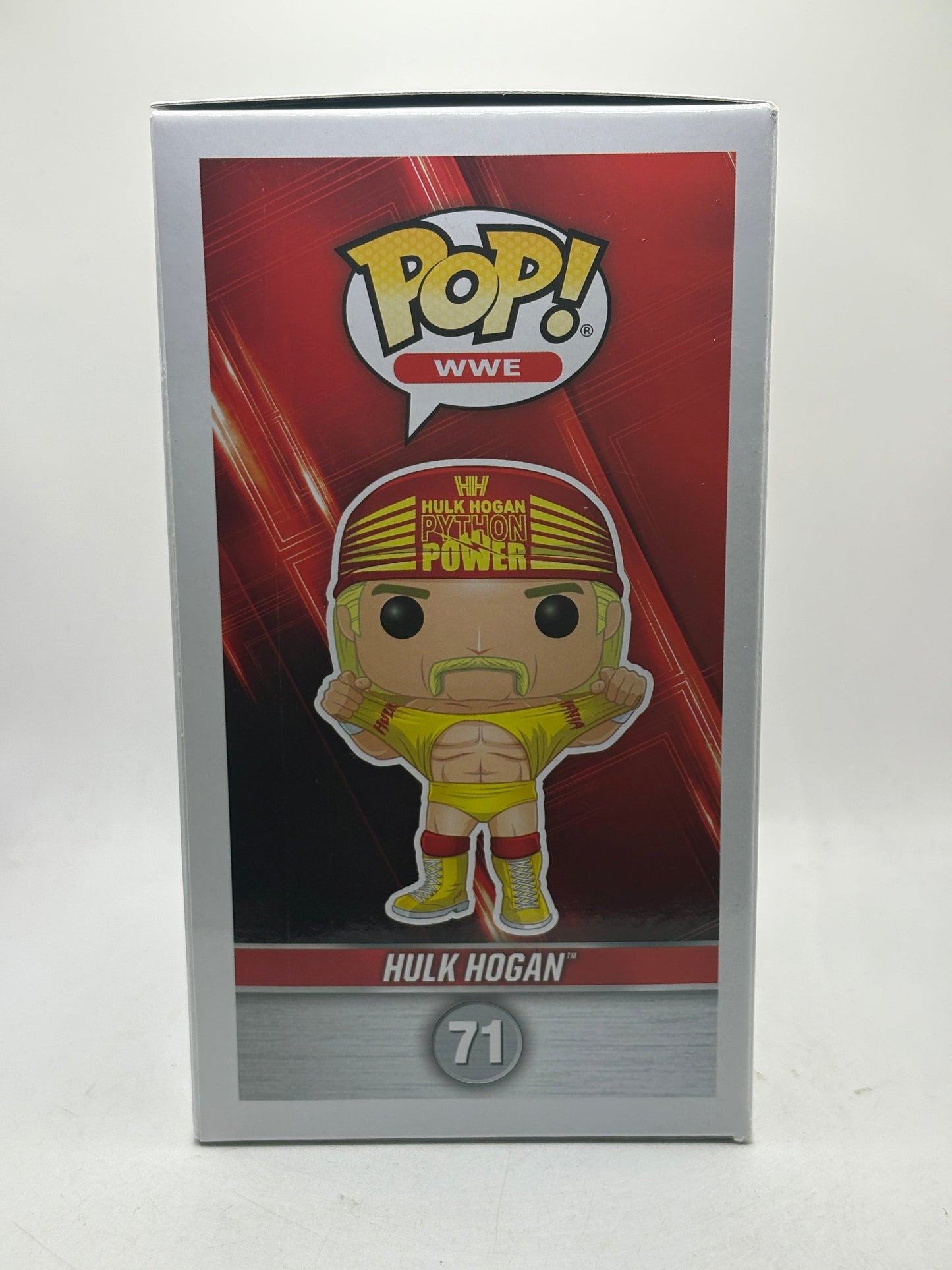 Funko POP! WWE Hulk Hogan Signed Autographed #71 with DPO COA FRENLY BRICKS - Open 7 Days
