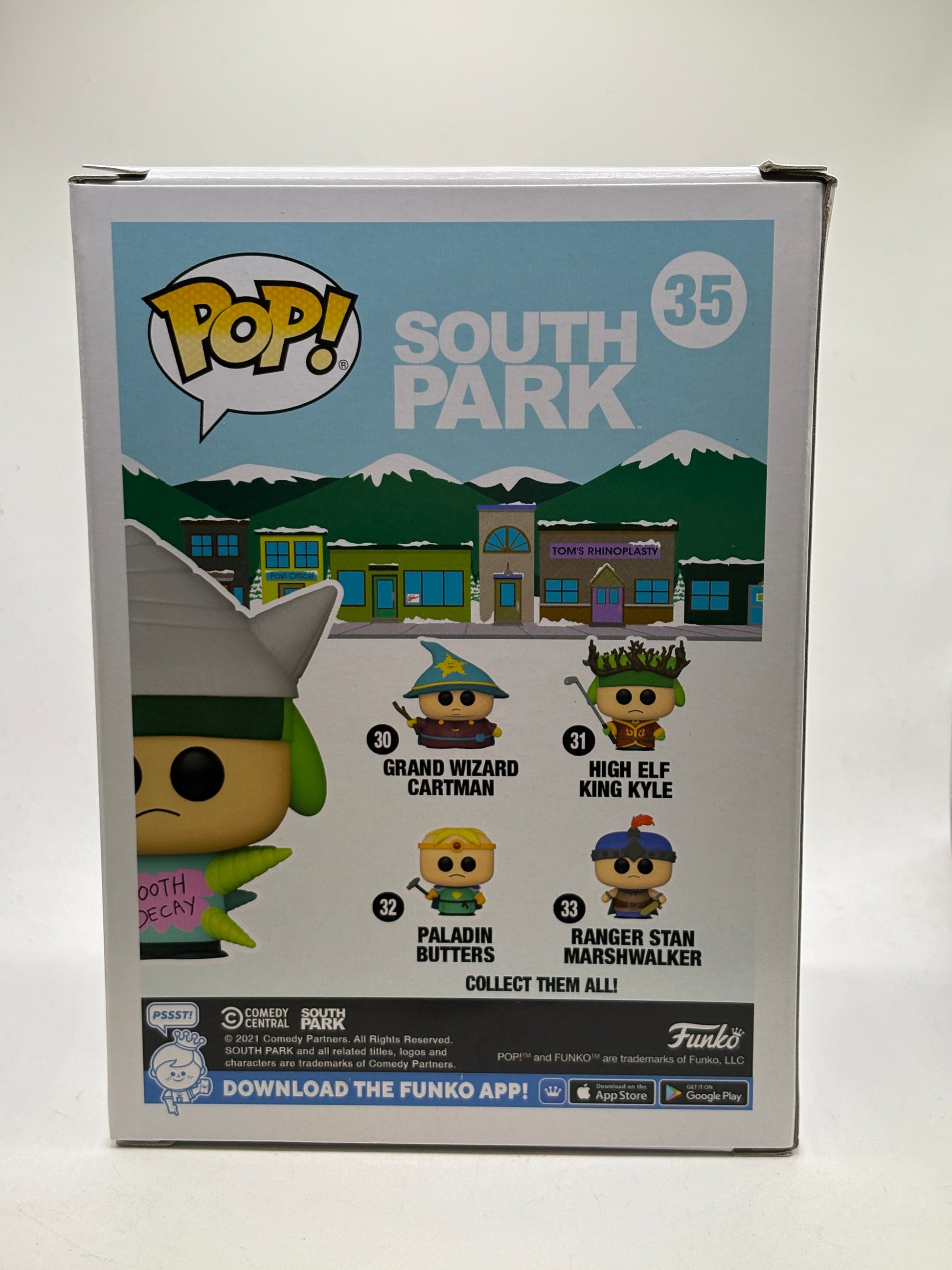 Funko POP! South Park #35 Kyle as Tooth Decay 2021 Fall Convention image 3