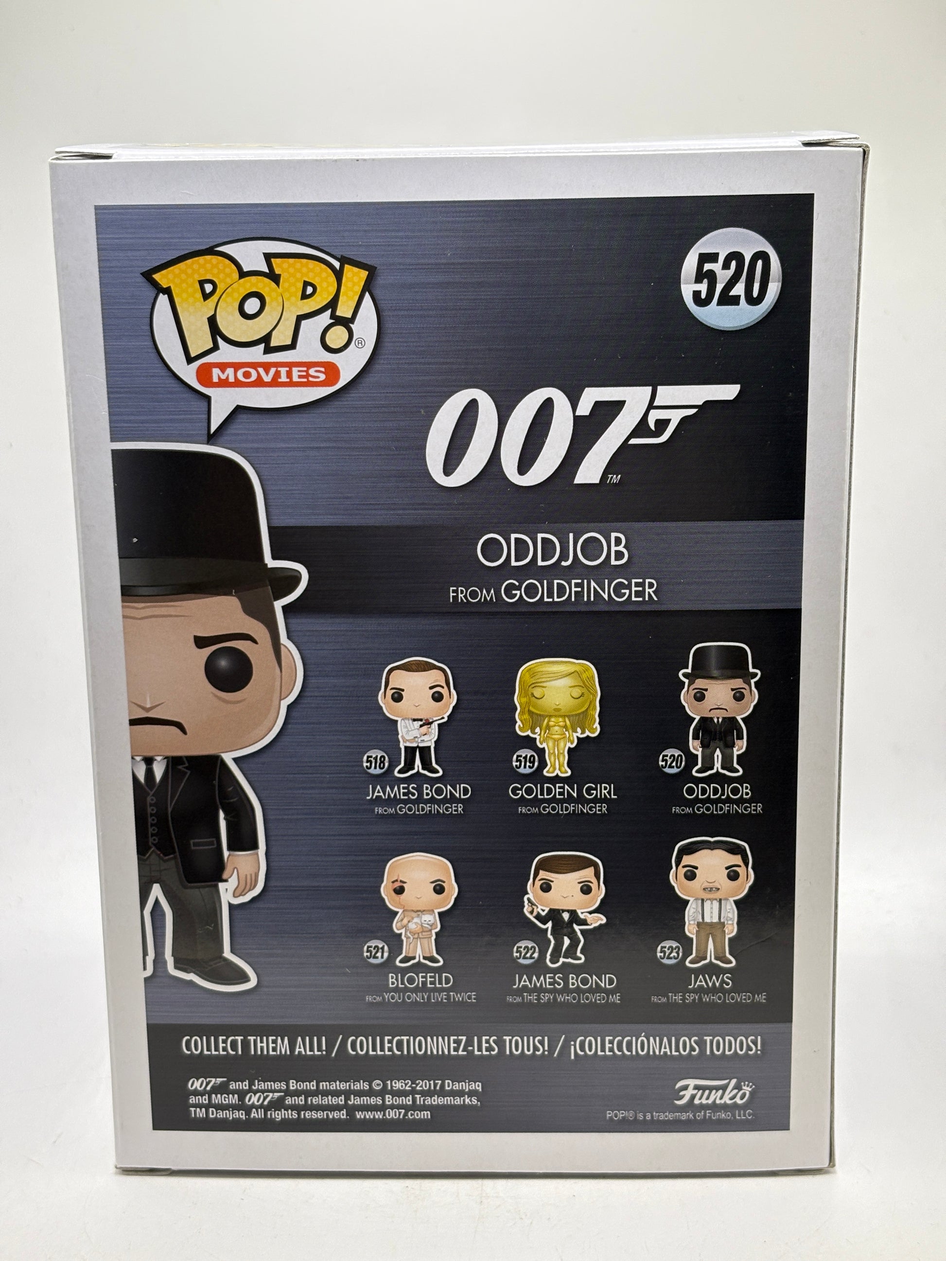 Funko POP! Movies 007 #520 Oddjob From Goldfinger Vinyl Figure image 3