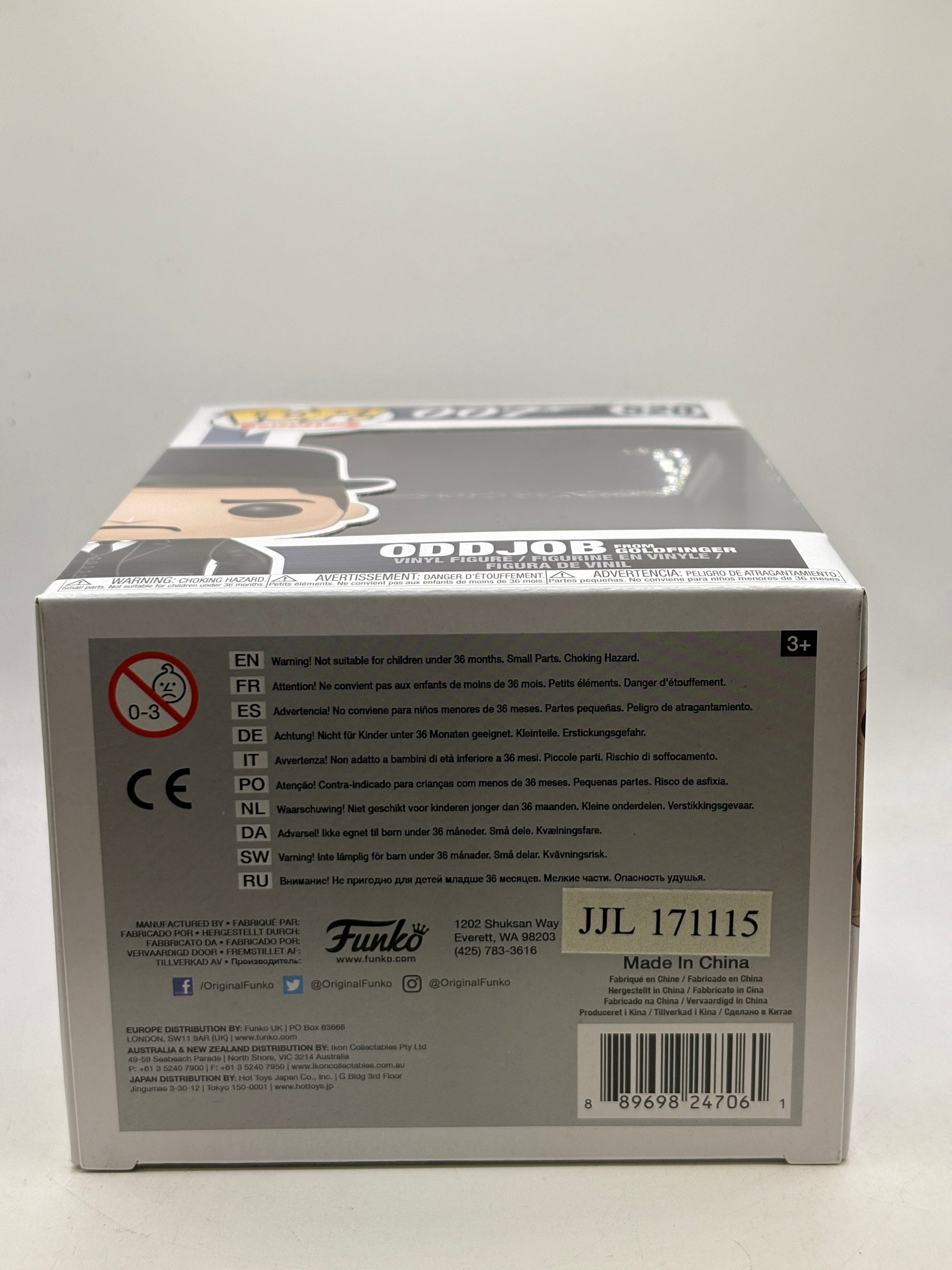 Funko POP! Movies 007 #520 Oddjob From Goldfinger Vinyl Figure image 6