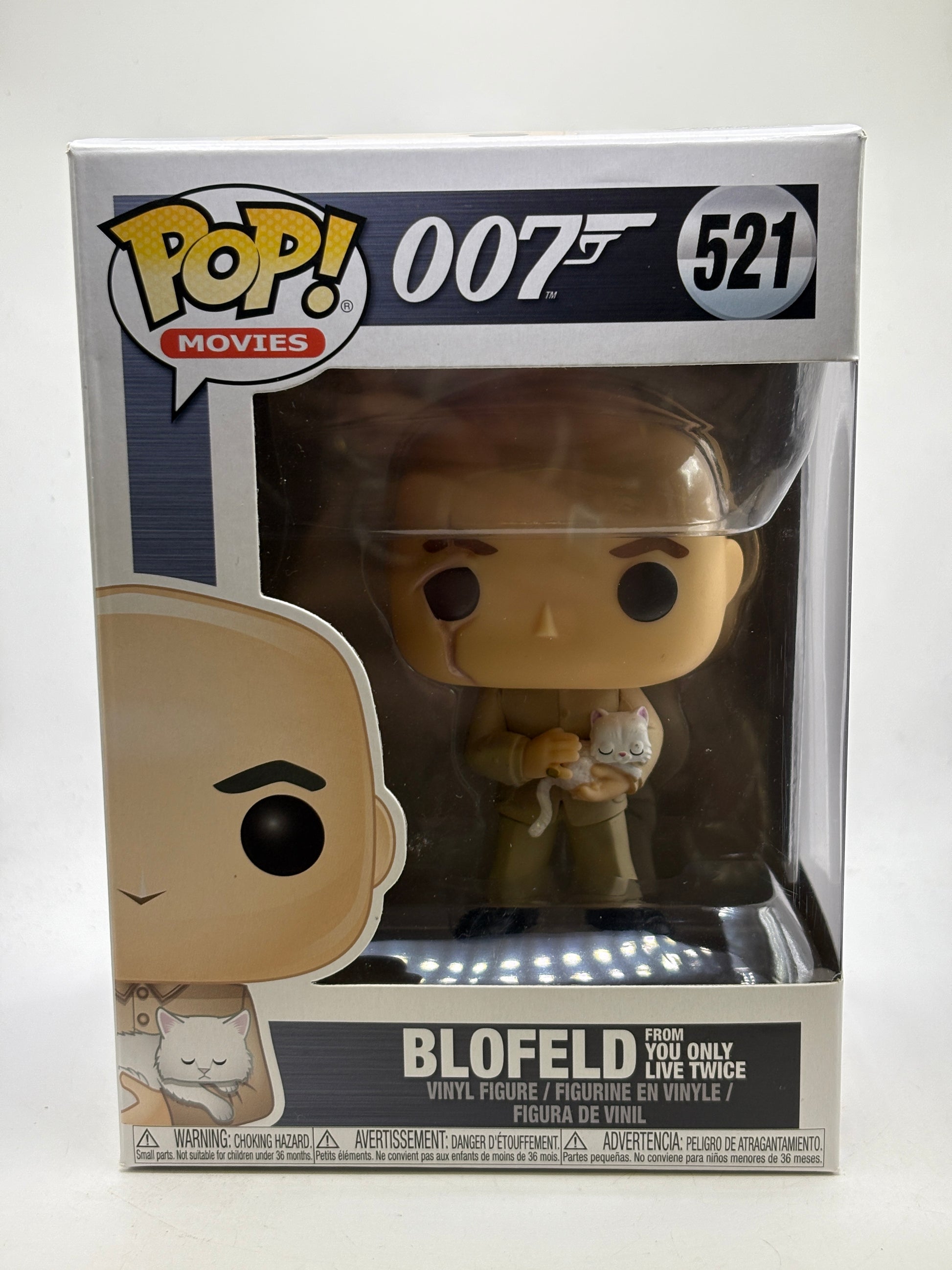 Funko POP! Movies 007 #521 Blofeld from You Only Live Twice Vinyl Figure image 1