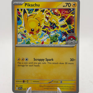Pokemon TCG SVP Black Star - Pikachu 2025 World Championships SVP225 Promo FRENLY BRICKS - Open 7 Days