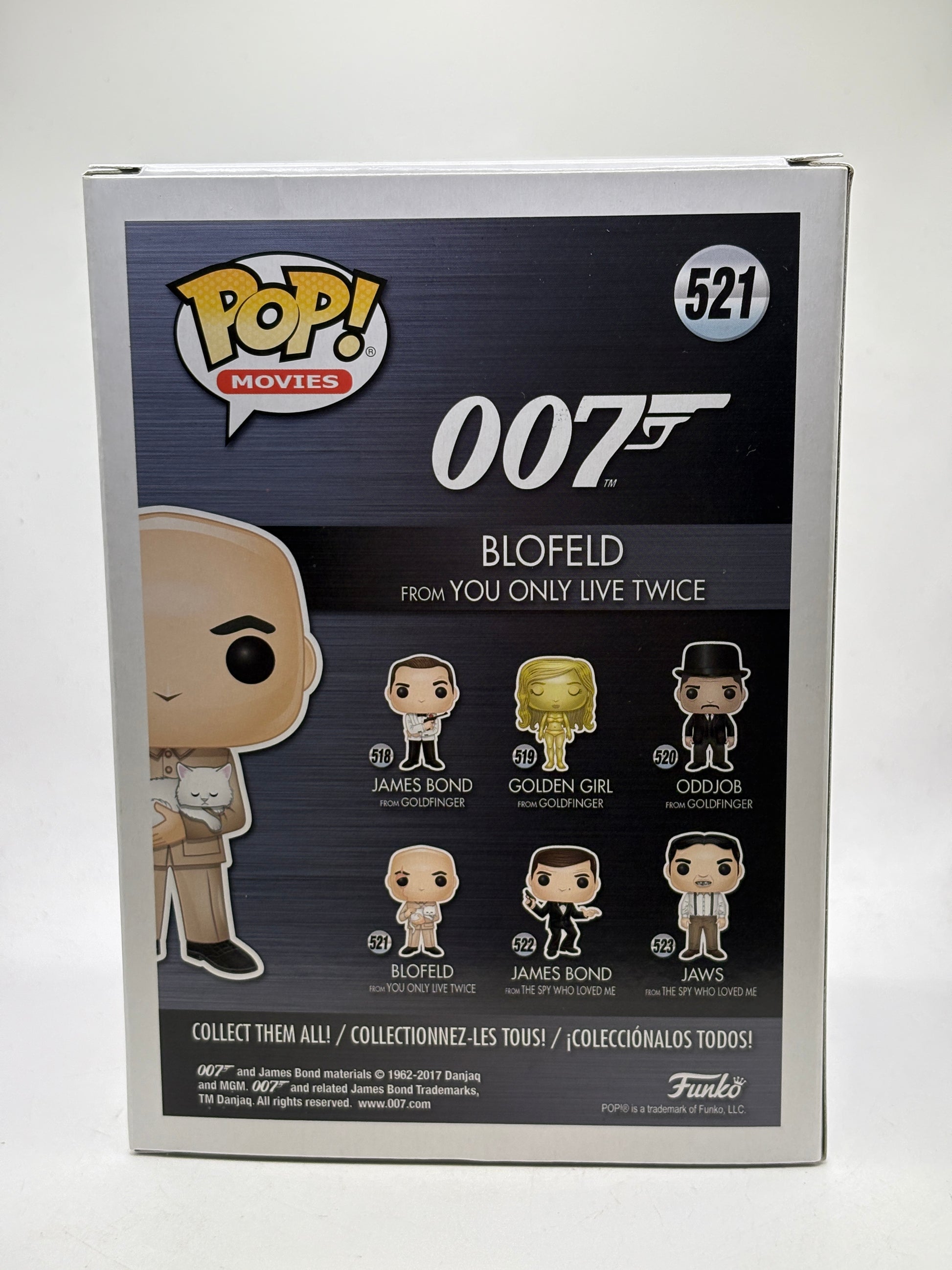 Funko POP! Movies 007 #521 Blofeld from You Only Live Twice Vinyl Figure image 3
