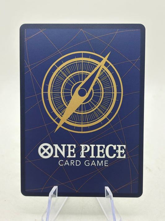 One Piece The Azure Sea's Seven Dracule Mihawk Secret Rare SEC Alt Art #OP14-119 FRENLY BRICKS - Open 7 Days