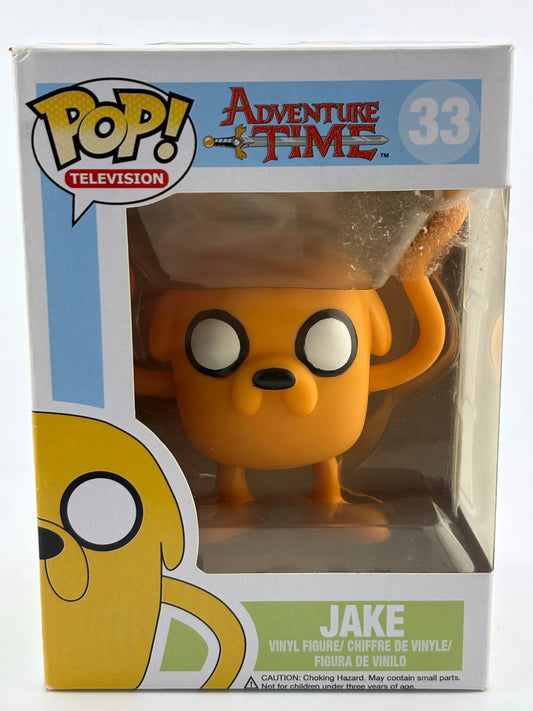 Funko POP! Television Adventure Time #33 Jake Vinyl Figure FRENLY BRICKS - Open 7 Days