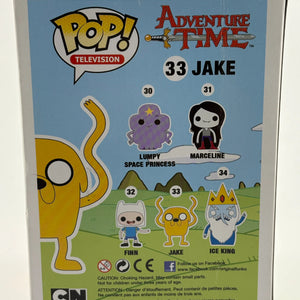 Funko POP! Television Adventure Time #33 Jake Vinyl Figure FRENLY BRICKS - Open 7 Days