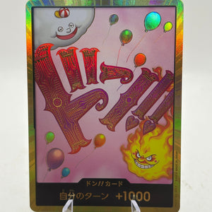ONE PIECE TCG Game JAPANESE AUTHENTIC PRB01 The Best Vol.1 Big Mom Gold Don Card FRENLY BRICKS - Open 7 Days
