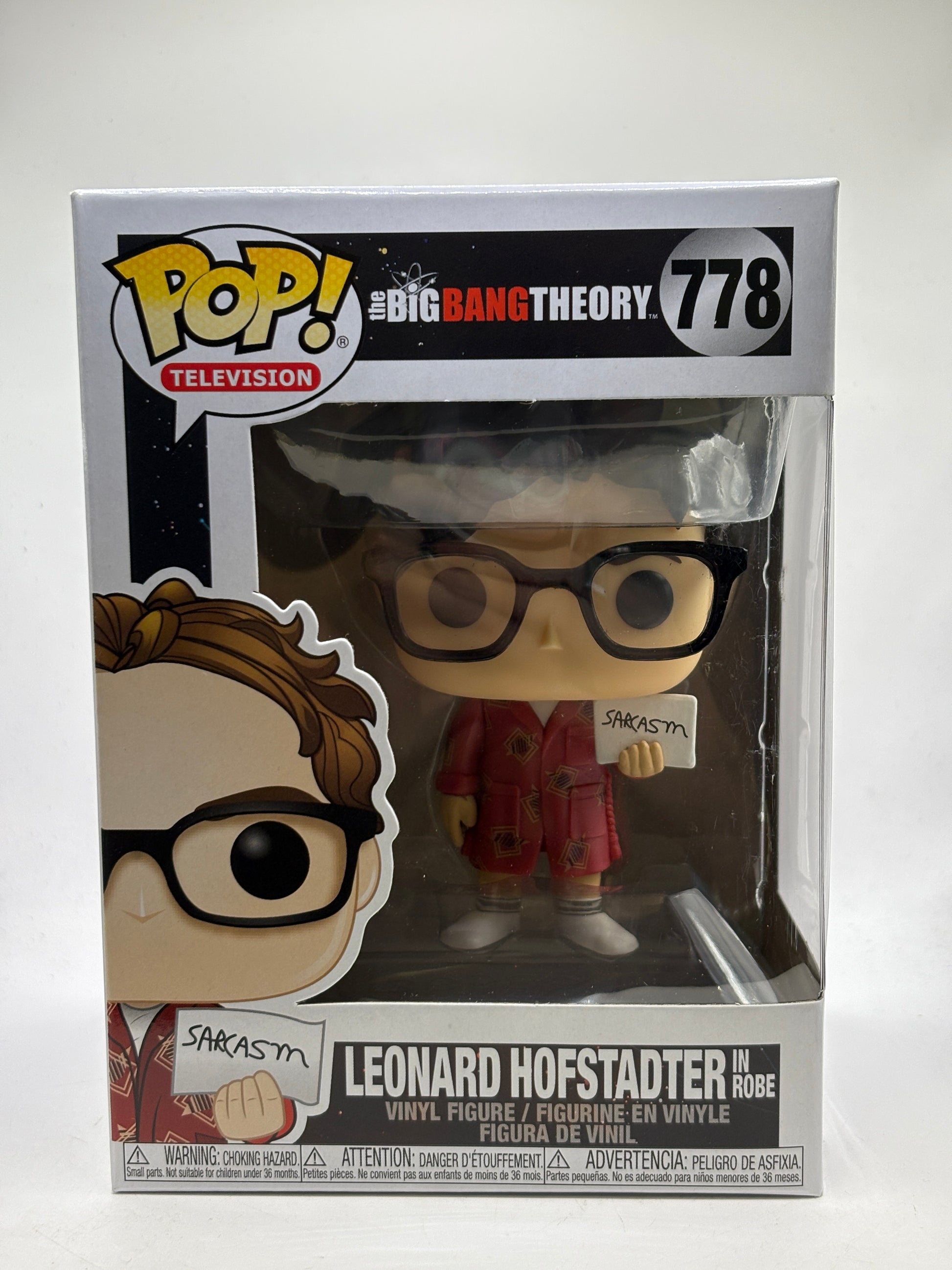 Funko POP! Television The Big Bang Theory #778 Leonard Hofstadter in Robe image 1